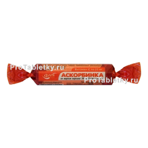 Фото аскорбинки со вскусом персика