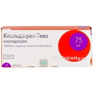 Фото клопидогрела-тевы