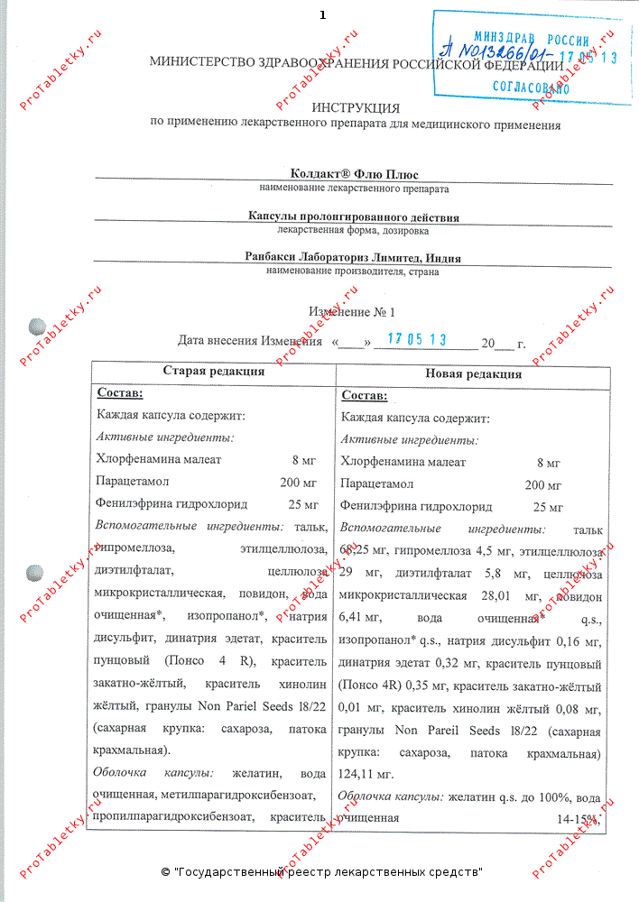 Coldact flu plus инструкция Coldact flu plus инструкция