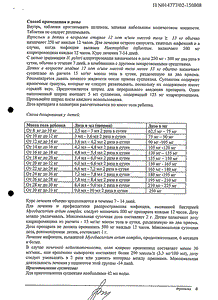 Фромилид - официальная инструкция  (таблетки)