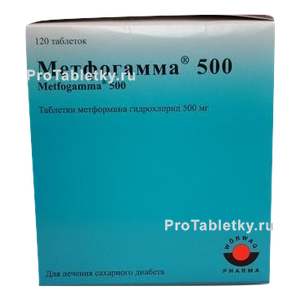Фото метфогамма 500