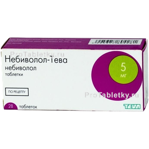 Небиволол-тева - 1 отзыв, инструкция по применению