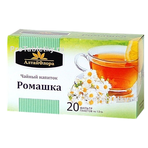 Фото органического чая из ромашки лекарственной