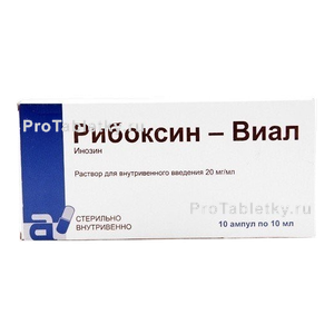 Фото рибоксина-виала