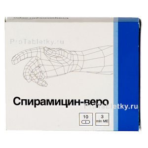 Фото спирамицина-веро