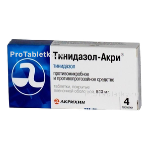 Фото тинидазола-акри
