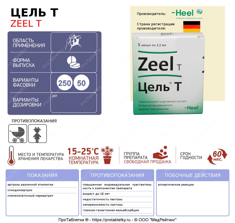 Zeel T Ампулы Инструкция По Применению Цена Отзывы Аналоги